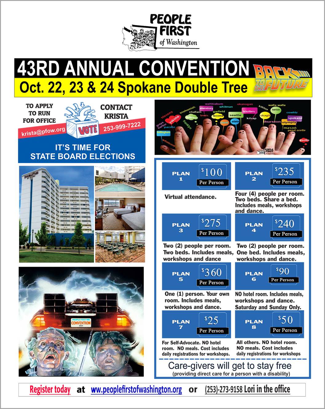 convention flyer